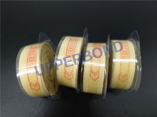 شراء 18 * 3505 ملم شريط أراميد Garniture مع غراء لماكينة السجائر MK9 التصنيع عبر الإنترنت