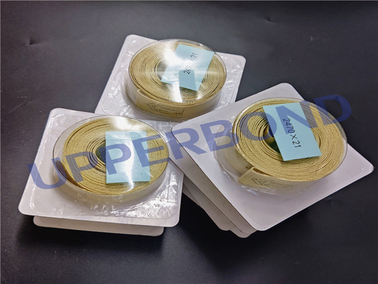 Garniture الألياف التي لا نهاية لها سميكة مقاومة الاحتكاك ألياف Kevlar الشريط حسب الطلب