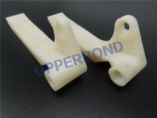 ماكينات التبغ باللون الأبيض قطع غيار بلاستيكية متينة للتوجيه